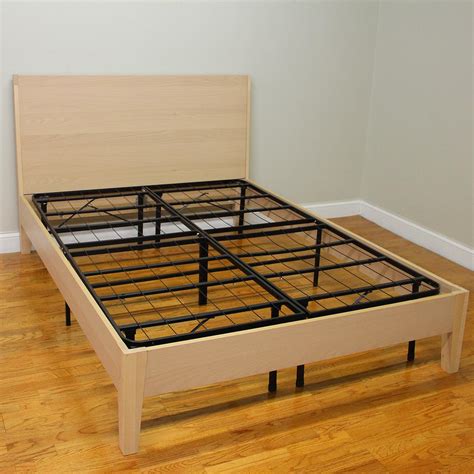 Hercules Twin-Size 14 in. H Heavy Duty Metal Platform Bed Frame-125001-5010 - The Home Depot