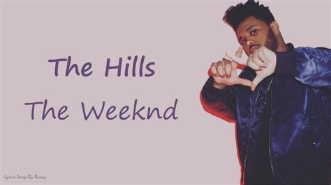 The Weeknd - The Hills | Lyrics Songs - YouTube