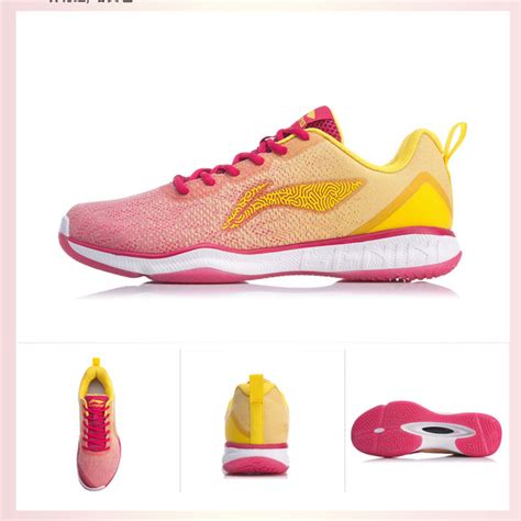 Li ning Badminton Shoes 2019 Women Training Badminton Shoes Li ning AYTP022-1E1981 Global ...