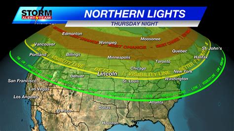 Northern Lights Forecast Map / How to Photograph the Northern Lights ...