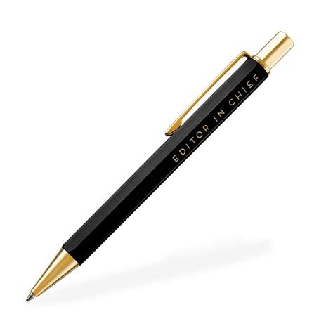 Editor In Chief Ballpoint - Levenger | Best ballpoint pen, Pen, Ballpoint