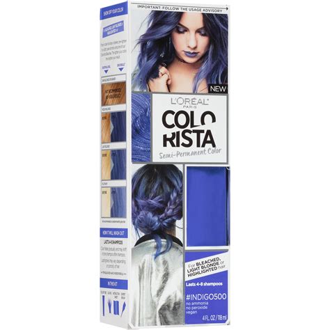 L'Oreal Paris Colorista Semi-Permanent Hair Color For Brunette Hair ...