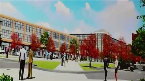 Updated plans for old Blacksburg Middle School site unveiled to community - YouTube