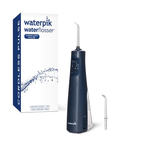 Waterpik Cordless Pulse Rechargeable Portable Water Flosser for Teeth, Gums, Braces Care and ...