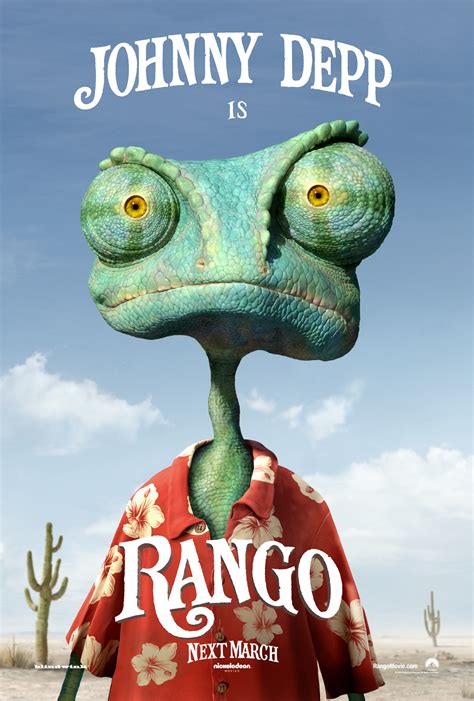 Teaser Poster for RANGO Gives First Look at Title Character | Collider | Page 34600