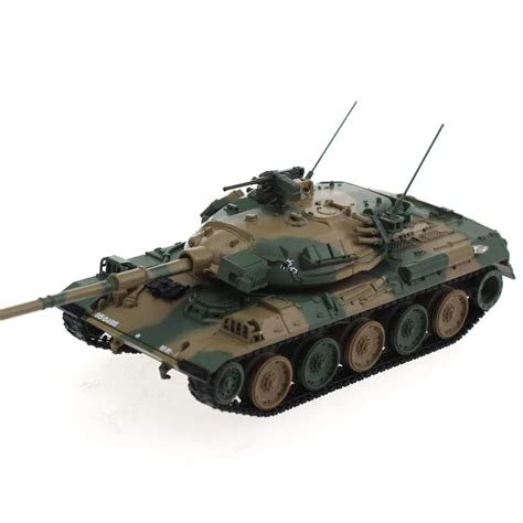 Die cast 1:72 Scale Diecast Metal Military Tank Models Army 63#Type 74G Tanks for Collection ...