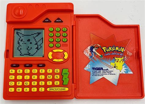 Mavin | Vintage Pokemon Pokedex Handheld Toy 1998 Tiger Electronics ...