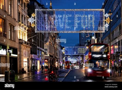 Oxford street christmas lights hi-res stock photography and images - Alamy