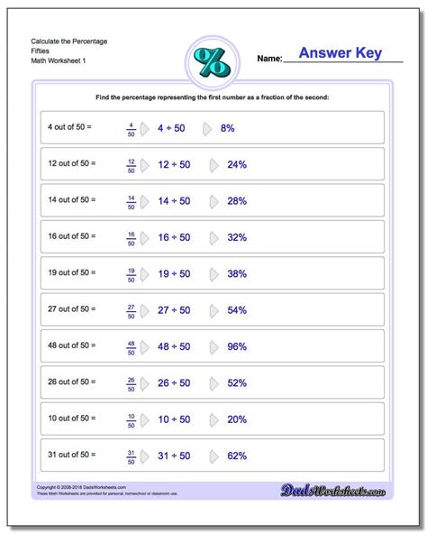 Calculate the Percentage