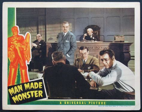 MAN MADE MONSTER 1941 aka “The Atomic Monster” | Movie monsters ...