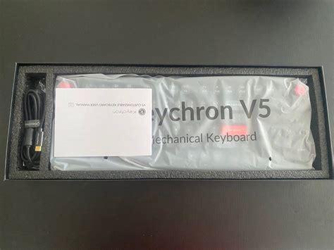 Keychron V5 Mechanical Keyboard, Computers & Tech, Parts & Accessories, Computer Parts on Carousell