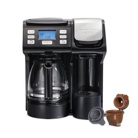 Reviews for Hamilton Beach FlexBrew Trio 12-Cup Black Drip Coffee Maker ...