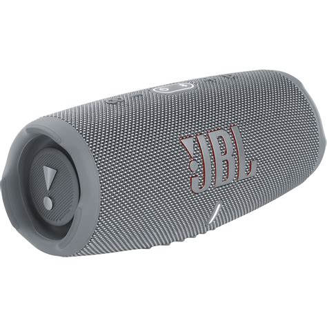 JBL Charge 5 Portable Bluetooth Speaker (Gray) JBLCHARGE5GRYAM