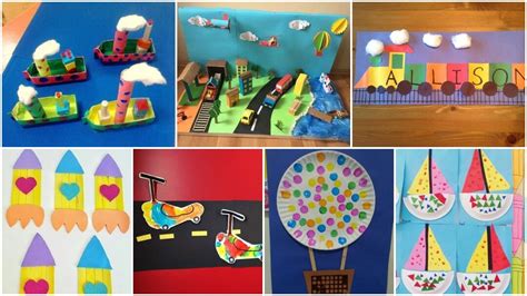 Transportation Crafts For Kids And Preschoolers - Kids Art & Craft