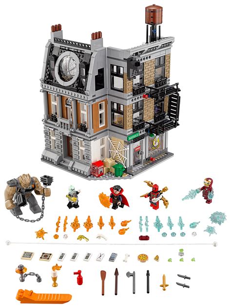 LEGO® Bauanleitung:Sanctum Sanctorum – Der Showdown 76108