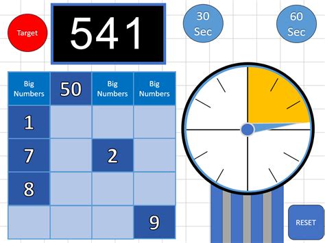 Countdown Maths Game | Teaching Resources