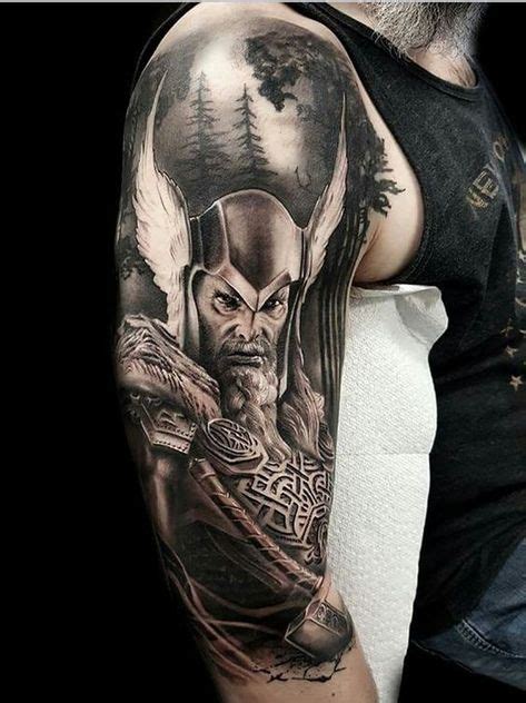 10 Thor tattoo ideas | thor tattoo, viking tattoos, tattoos