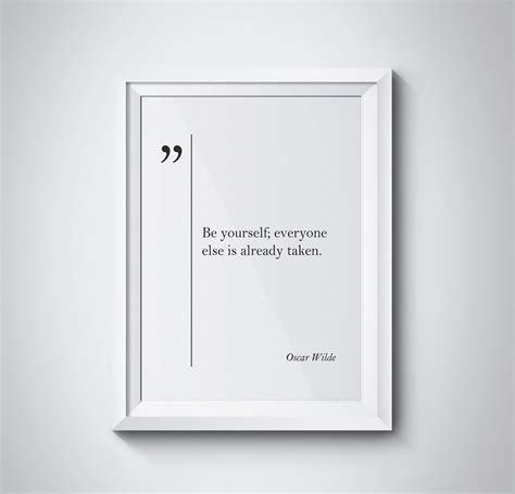 Oscar Wilde Quote Oscar Wilde Poster Oscar Wilde Print Oscar - Etsy