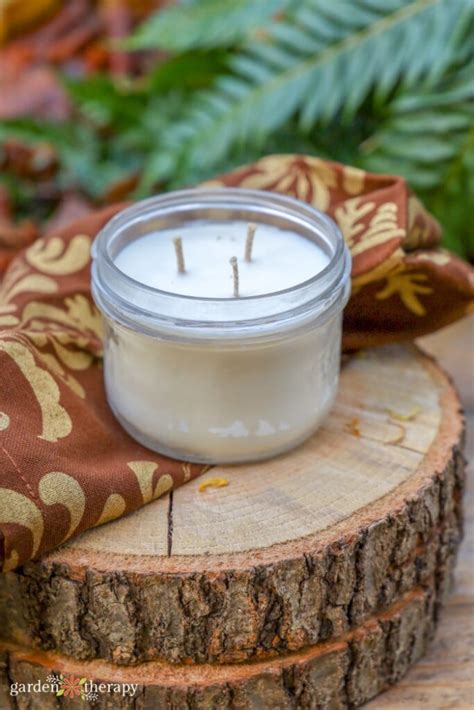 How to Make Simple 3 Wick Candles - Garden Therapy