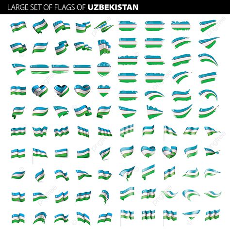 Uzbekistan Flag Vector Hd Images, Uzbekistan Flag Symbol Vector Country, National, Flag, Wind ...