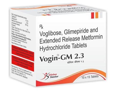 Voglibose Glimepiride Metformin Tablets at Rs 90/strip | Metformin ...