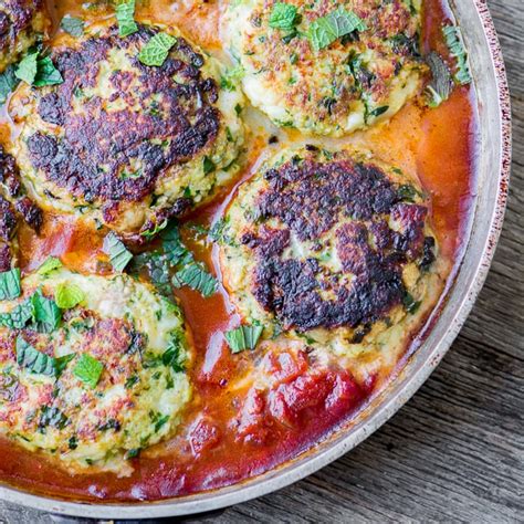 Ottolenghi's Cod Cakes in Tomato Sauce • The View from Great Island