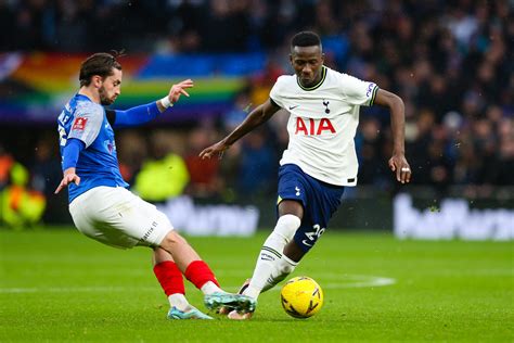 The superb stats Sarr clocked up for Tottenham v Portsmouth in FA Cup