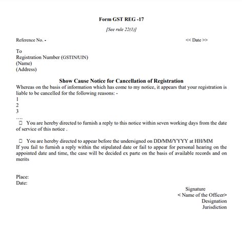 48+ Reply Letter Format For Non Filing Of Gst Return most complete - Format Kid