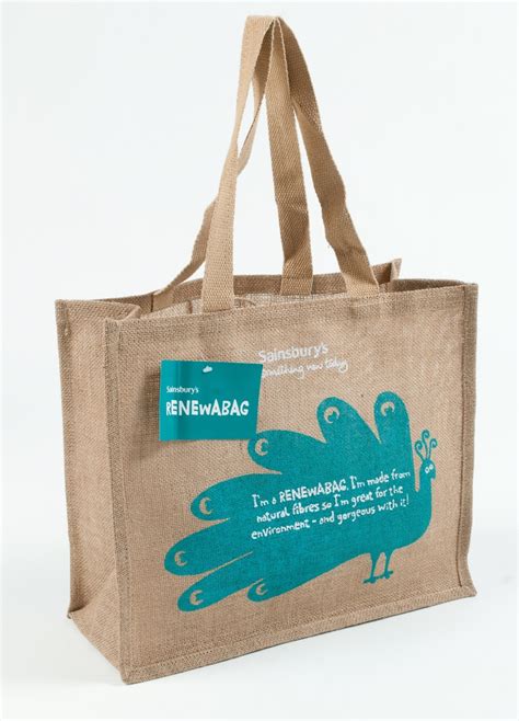 Jutexpo Jute Shopping Bags- Sainsbury\'s in Textiles at Dundee Heritage ...