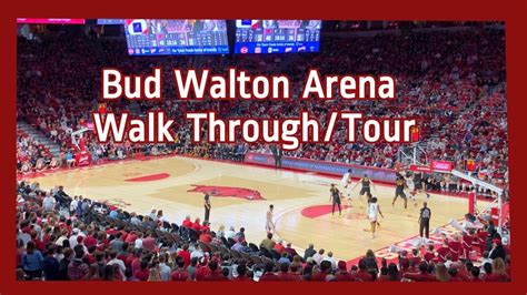 Bud Walton Arena Tour - Arkansas Razorbacks Basketball - YouTube