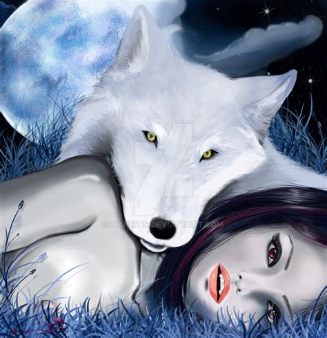 Wolf and vampire by Naheres on DeviantArt