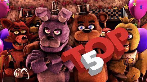 TOP 5 FNAF SONGS - YouTube