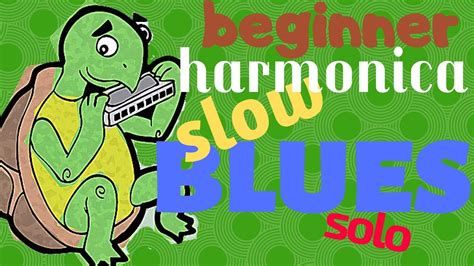 Slow blues harmonica lesson 1 - YouTube