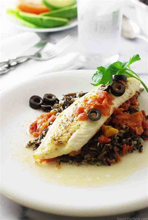 Spicy Tilapia with Wild Rice - Savor the Best