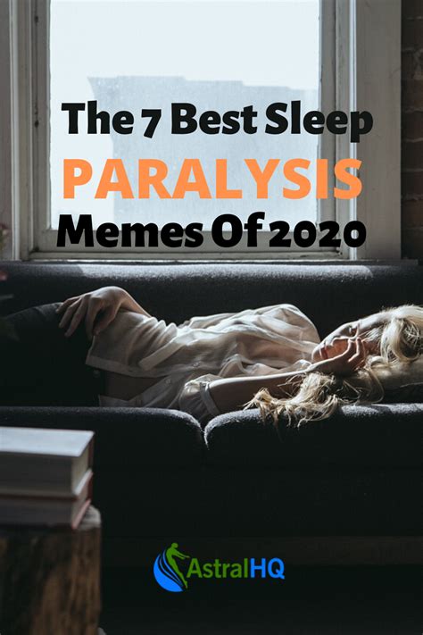 The 7 Best Sleep Paralysis Memes Of 2020 | Sleep paralysis, Laughter medicine, Good sleep