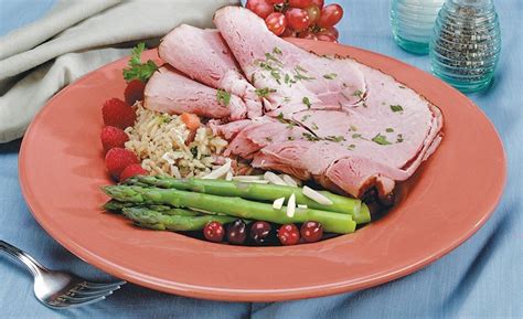 Ham Sliced Dinner - Prepared Food Photos, Inc.