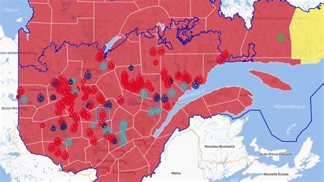 Poor air quality from hundreds of fires burning across Quebec ...