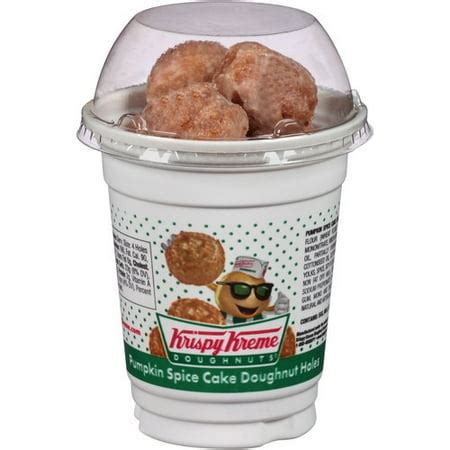 Krispy Kreme Pumpkin Spice Krispy Juniors Cake Doughnut Holes, 4.05 oz ...