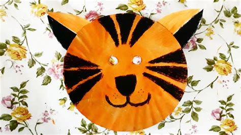 DIY tiger mask for kids | Tiger mask, Mask for kids, Paper plate masks