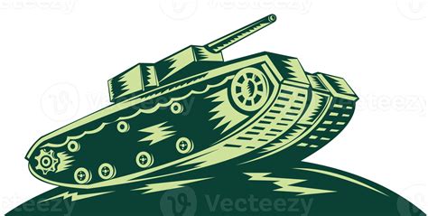 World War Two Battle Tank 13757537 PNG