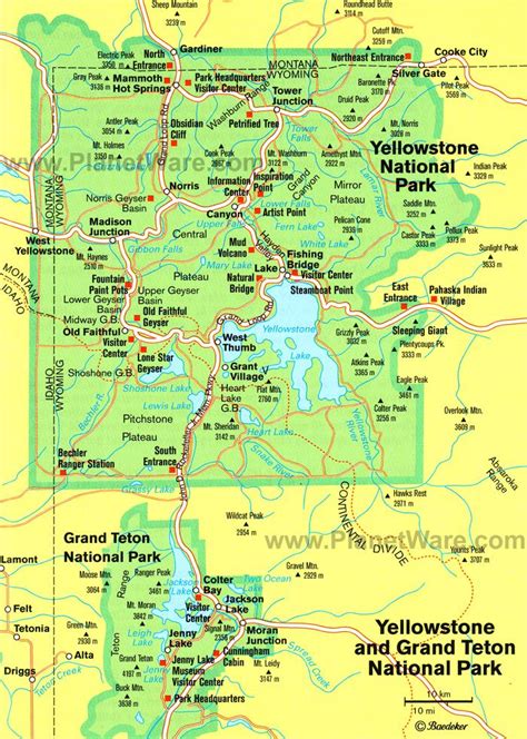 As 25 melhores ideias de Yellowstone map no Pinterest | Parque nacional yellowstone