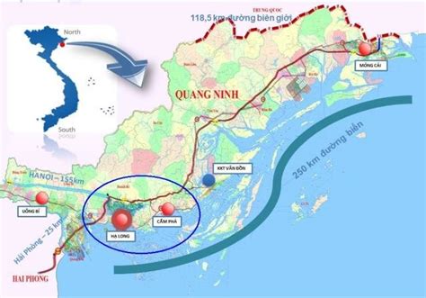 (a) Map of Vietnam indicating the location of the northeastern Quang ...