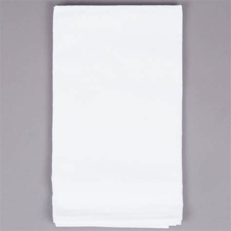 Chef Revival 704FSTW 22" x 37" White 100% Cotton Flour Sack Towel - 12/Pack