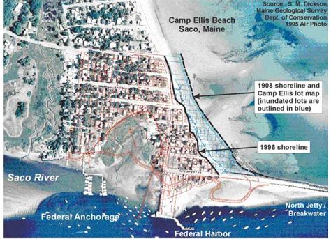 Maine Geological Survey: Coastal Erosion FAQ - Camp Ellis