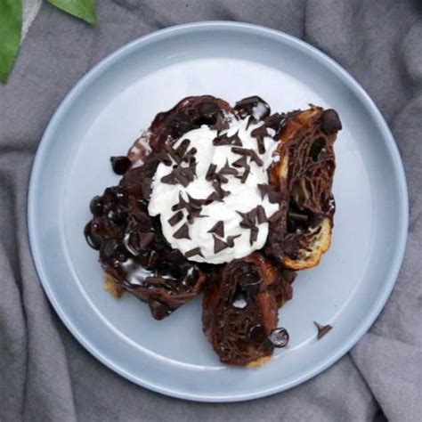 Chocolate Croissant Bread Pudding | Tastemade