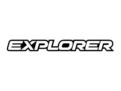 FORD EXPLORER Logo PNG vector in SVG, PDF, AI, CDR format