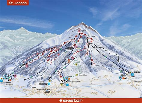 Guide de Station de Ski de St Johann in Tirol, Carte & hébergement vacances de ski à St Johann ...