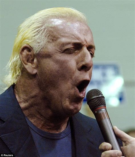 Let's talk about the yellow streaks in Ric Flair's hair | Sports, Hip ...