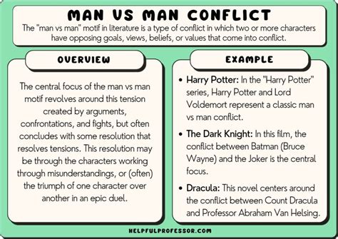 15 Man vs Man Examples (Conflict in Literature) (2024)