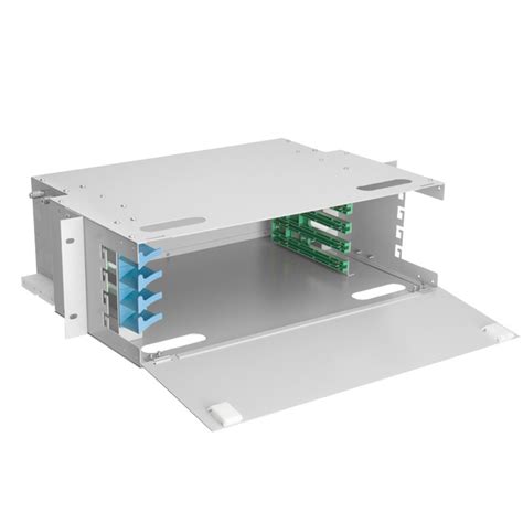 48 Fibers ODF Patch Panel Splicing Rack Mount Distribution Frame